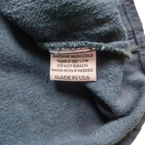 Only Child Clothing Snap-Front Lake Top Dark Green Silk Blend Women's size Small - Picture 6 of 8